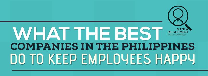 What the Best Companies in the Philippines Do to Keep Employees Happy (Infographic)