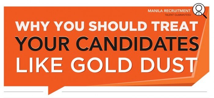 Why You Should Treat Your Candidates Like Gold Dust (Infographic)