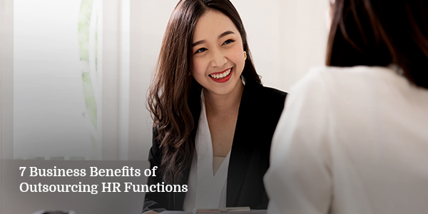 Business Benefits of Outsourcing HR Functions Banner