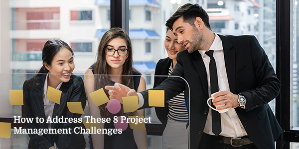 how to address project management challenges