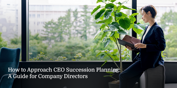 How to approach ceo succession planning banner
