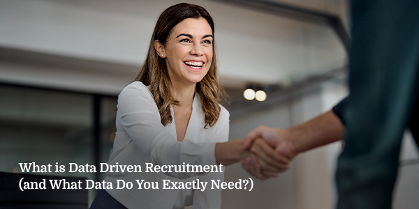 what is data driven recruitment banner